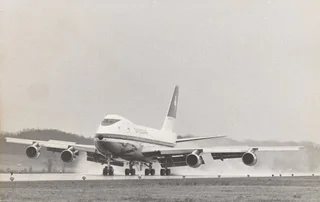 Boeing 747 Swissair