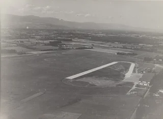 Première piste bétonnée Genève-Cointrin, 1937