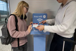 Connexion Wi-fi Gratuit Carte d'embarquement