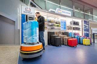 Emballage bagage Genève Aéroport