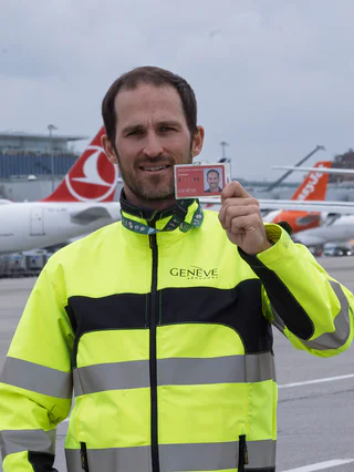 Carte d'identité aéroportuaire Genève Aéroport