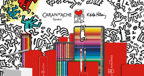 Caran d'Ache und das Keith Haring Studio