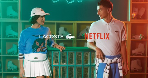 Collection exclusive Lacoste - Netflix