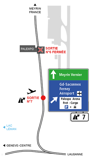 Accès Aéroport autoroute Accès Aéroport autoroute