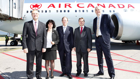 Inaugural Air Canada 2 juin 2009