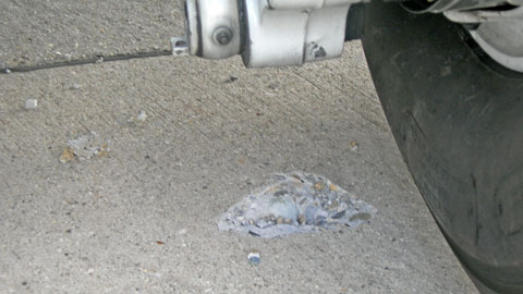 Impact foudre sur tarmac, archives Impact foudre sur tarmac, archives