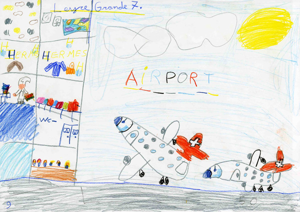 Concours de dessin Genève Aéroport été 2012 - Leyre Maria, lauréate catégorie moins de 8 ans Concours de dessin Genève Aéroport été 2012 - Leyre Maria, lauréate catégorie moins de 8 ans
