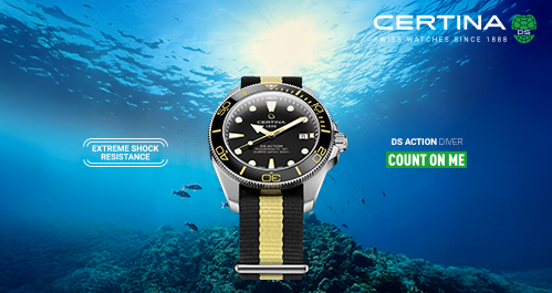Entdecken Sie das neue Certina Modell: die DS Action Diver 40,5 mm
