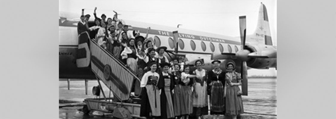 KLM has been connecting Geneva with Amsterdam for 75 years
