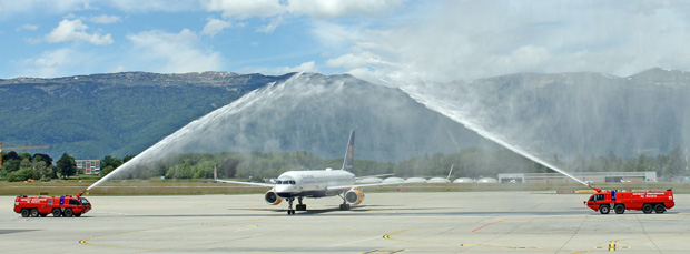 Vol inaugural dIcelandair à Genève Aéroport 24.05.2014 Vol inaugural dIcelandair à Genève Aéroport 24.05.2014